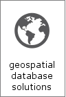 GIS geospatial database solutions
